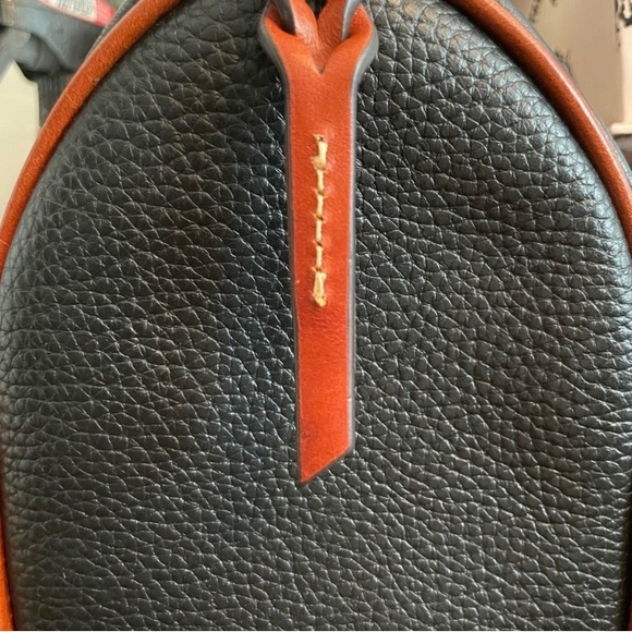 Dooney & Bourke Trudy Satchel Edition in Black Pebbled Leather - Picture 2 of 6